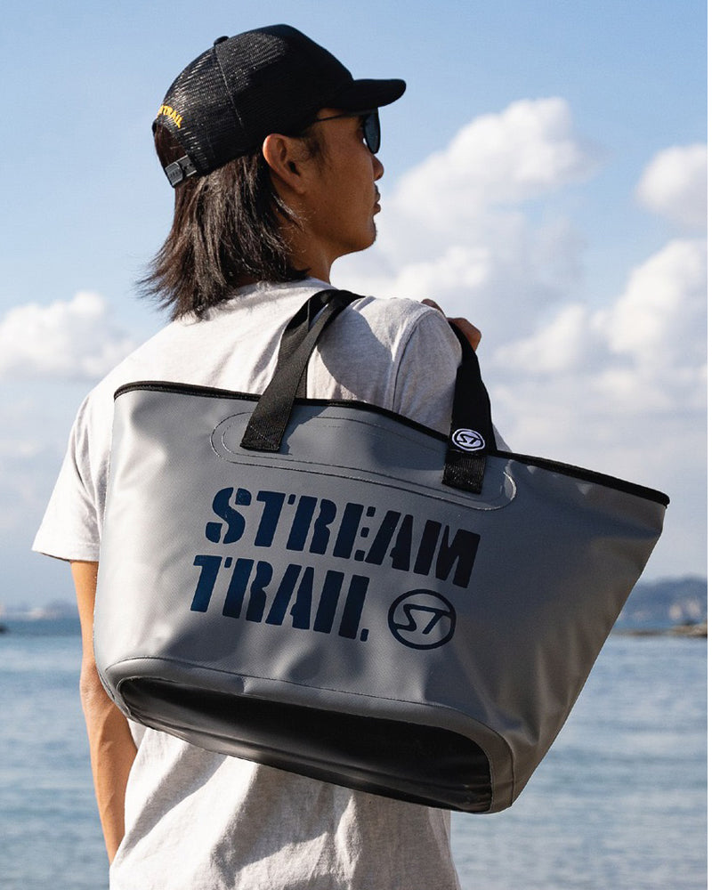 Stream Trail Blow Tote Bag