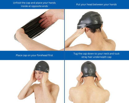 VIEW V61 Silicone Swimming Cap